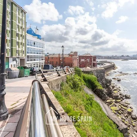 Myhousespain - Piso En Cimadevilla Junto Al Mar Gijón
